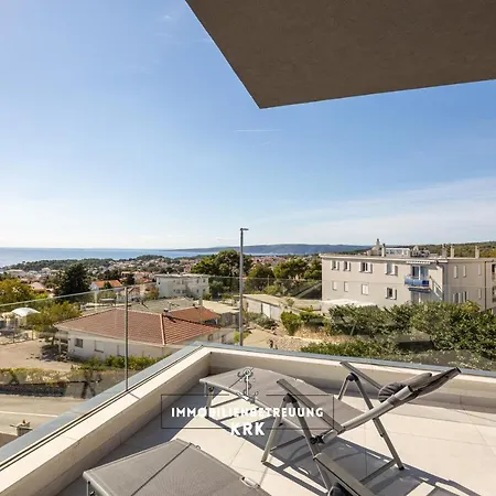 Penthouse Seaview Emilia Krk Town