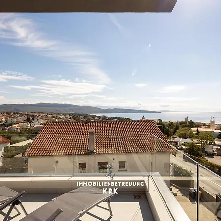 Apartamento Penthouse Seaview Emilia Krk Town